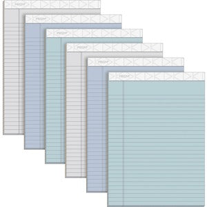 8.5"x11.75" Assorted 0.34" Ruled Prism Plus Paper Pads