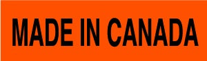 MADE IN CANADA 2"x5-3/8"