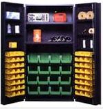 64 Bin Steel Cabinet
