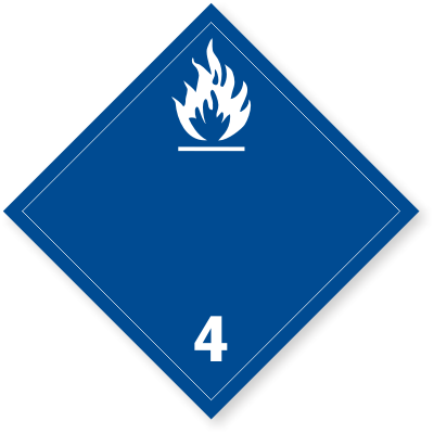 4.3 Dangerous When Wet 100/Pack