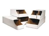 White Stackable 32C Bin Boxes 50/Bundle