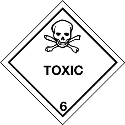 6.1 Toxic Substances 100/Pack