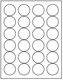 Circle Label Sheets
