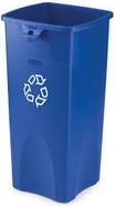 23 Gal Square "Recycle" Container - Click Image to Close