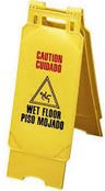 Caution Wet Floor Sign - Click Image to Close