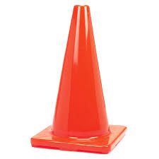 12” Weighted Traffic Cone - Click Image to Close