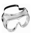 Safety Goggles w/4 Ports