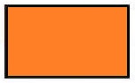 Orange Plain Label, Permanent - Click Image to Close