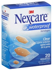 3M Nexcare Waterproof Clear