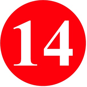 #14 Circle Label