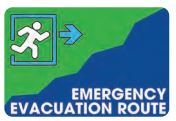 EMERGENCY EVACUATION ROUTE - Click Image to Close