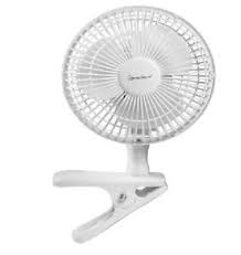6" Clip-On Fan - Click Image to Close