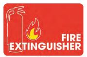 Fire Extinguisher Sign - Click Image to Close