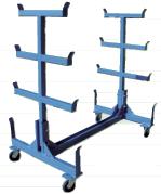 Mobile Bar Storage Rack 36"x60"x64" Heavy Duty - Click Image to Close