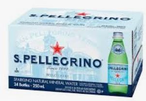 San Pellegrino Glass Carbonated Mineral Water 250 mL