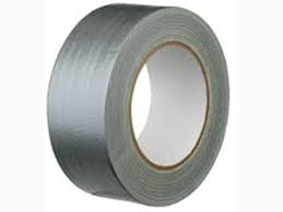 Cloth/Duct Tape Silver 72mmx55m