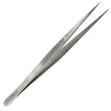 3-1/2" Splinter Forceps Straight - Click Image to Close