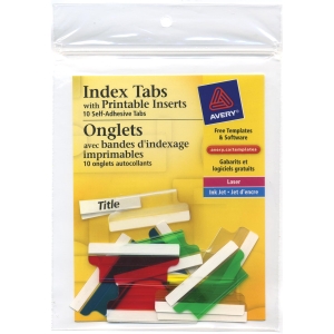 Index Tabs & Page Markers