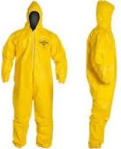 Chemical Resistant Hooded Coverall